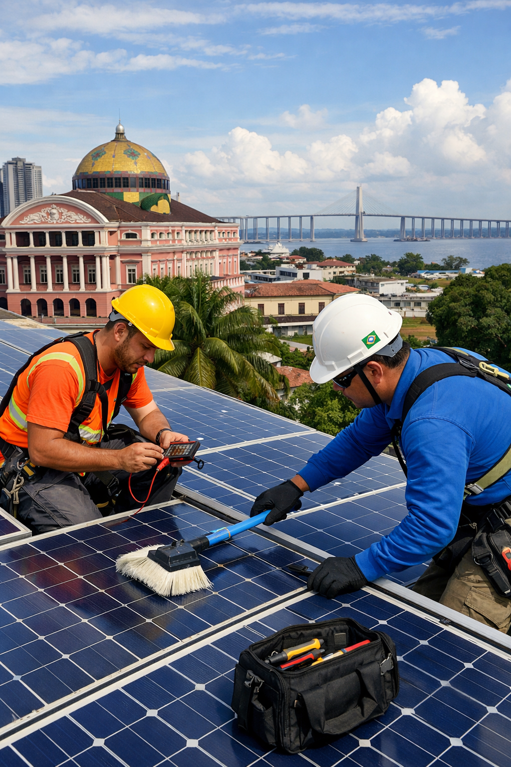 Manutenção e Limpeza de Energia Solar